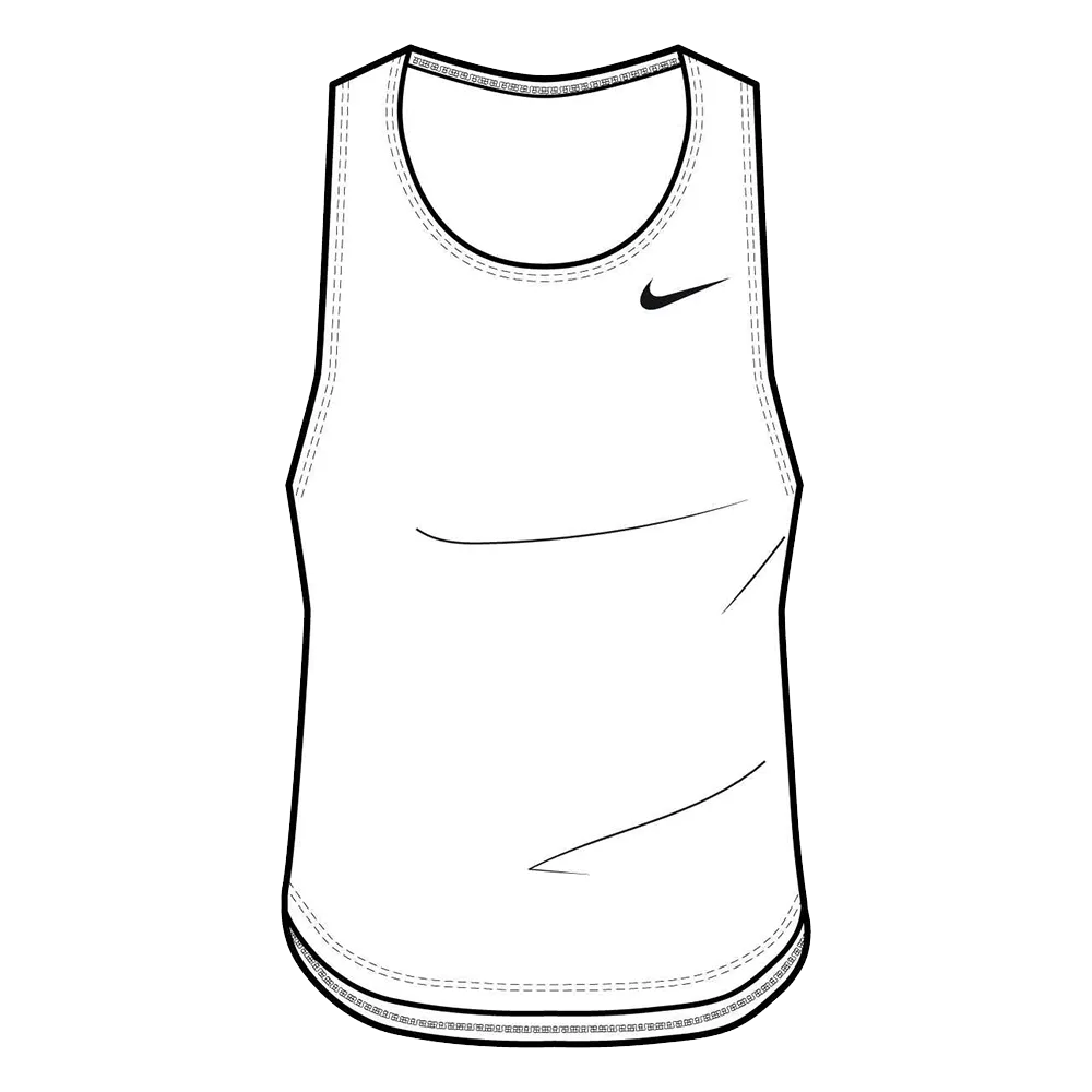 Nike Men's Dri-Fit Stock Fast Singlet