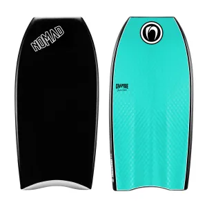 Nomad Cramsie Quad LTD D12 - Black Deck/White Pin/Black Rail/Torquoise Slick