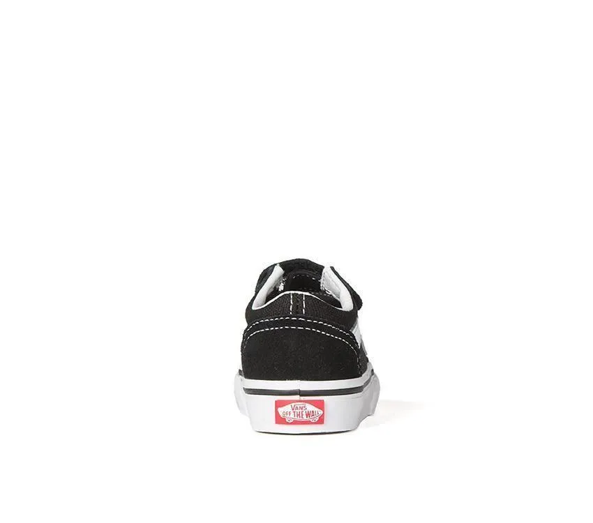 Old Skool V- Toddler- Black/White