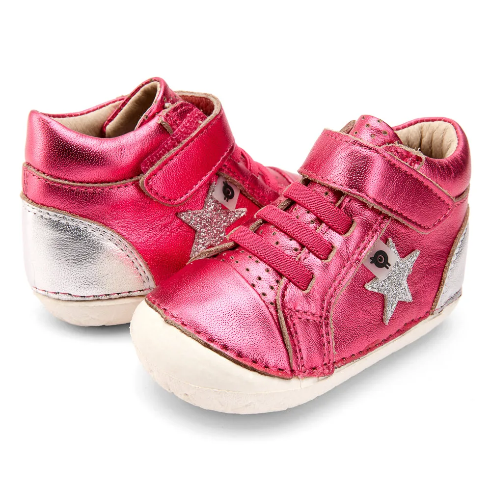 Old Soles Champster Pave Fuchsia Foil / Silver / Glam Argent