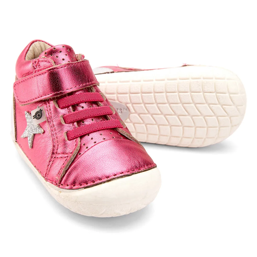 Old Soles Champster Pave Fuchsia Foil / Silver / Glam Argent
