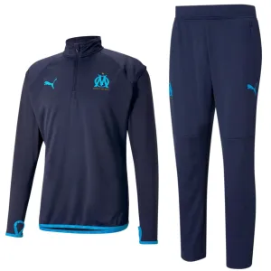 Olympique Marseille pre-match training technical tracksuit 2021 - Puma