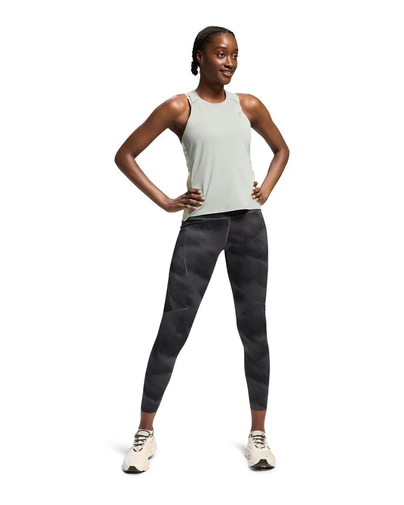 On Running Performance Tank (Womens) - Cobble/Glacier