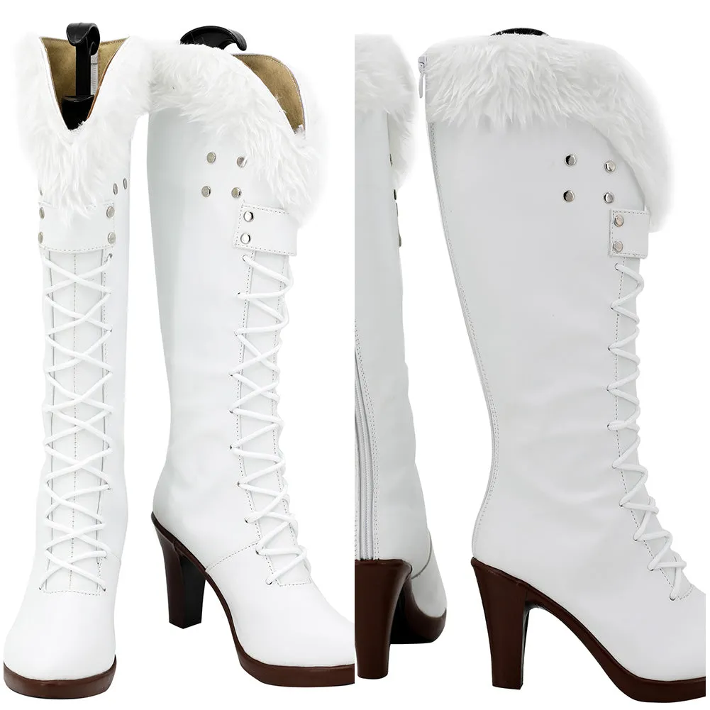 One Piece Nico Robin Anime Character Cosplay White Boots Cosplay Costumes