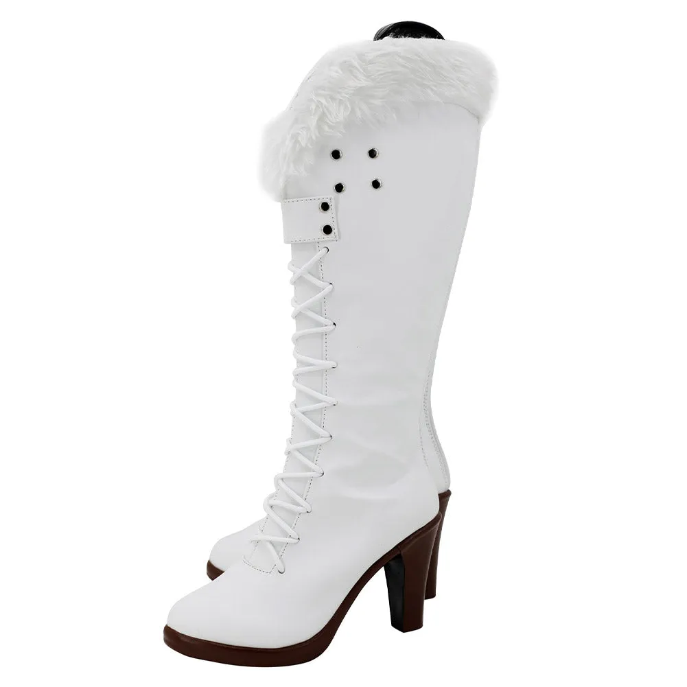 One Piece Nico Robin Anime Character Cosplay White Boots Cosplay Costumes