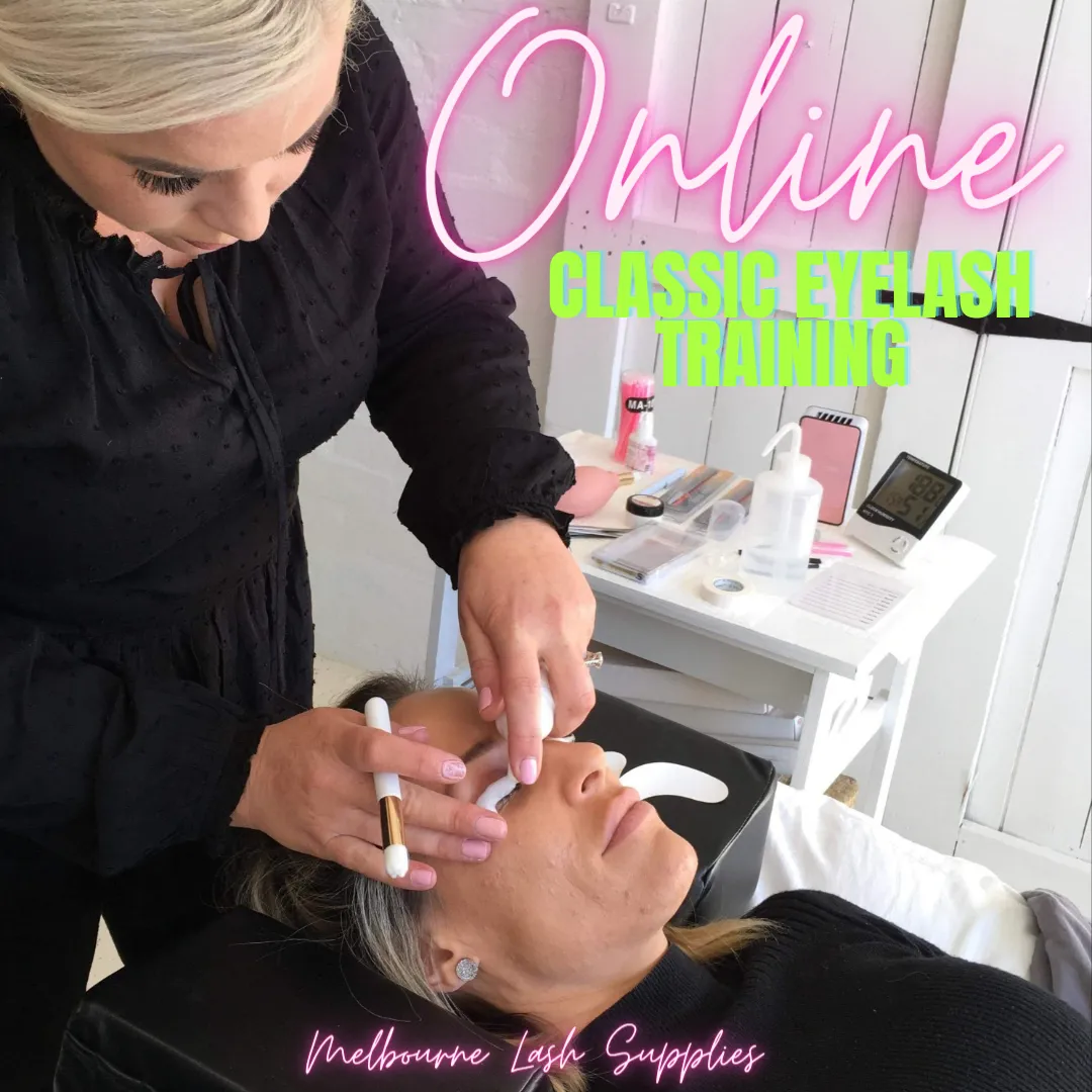 ONLINE Classic Eyelash Training with kit options - Self Paced