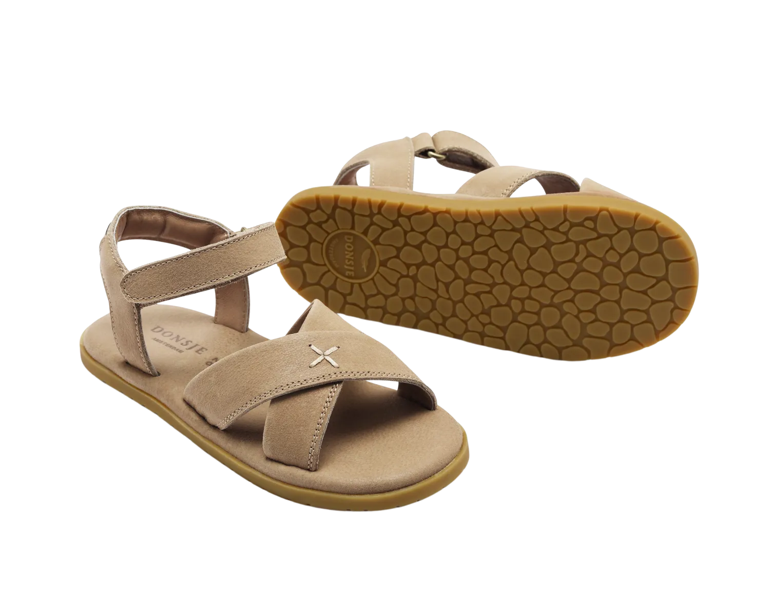 Otis Sandals | Taupe Leather