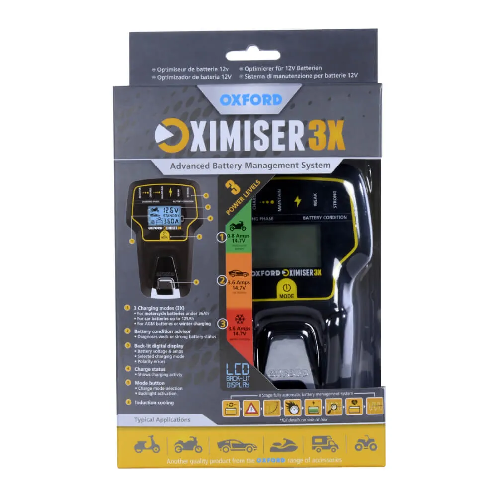 Oxford Oximiser 3X Advanced Battery Management System