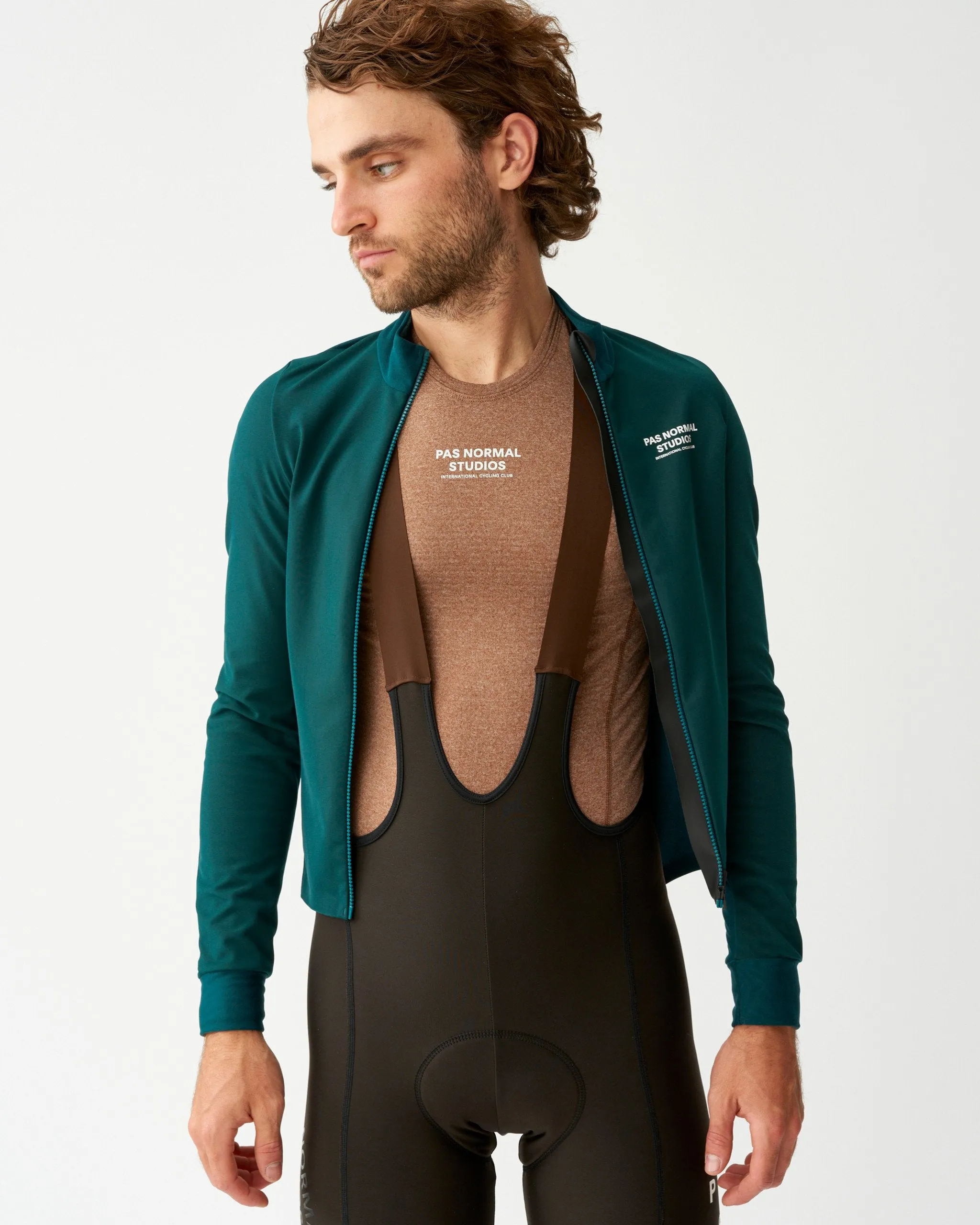 Pas Normal Studios - Mechanism Thermal Long Sleeve Jersey - Teal