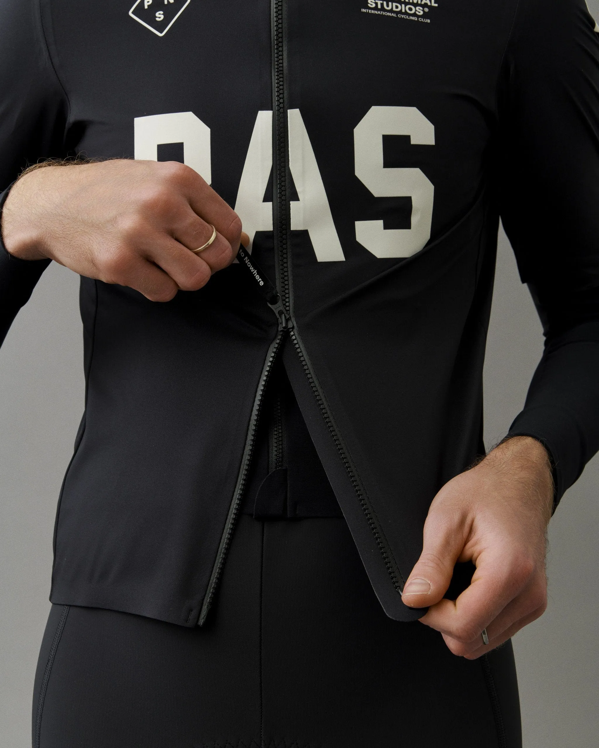 Pas Normal Studios - PAS Pro Rain Jersey - Black