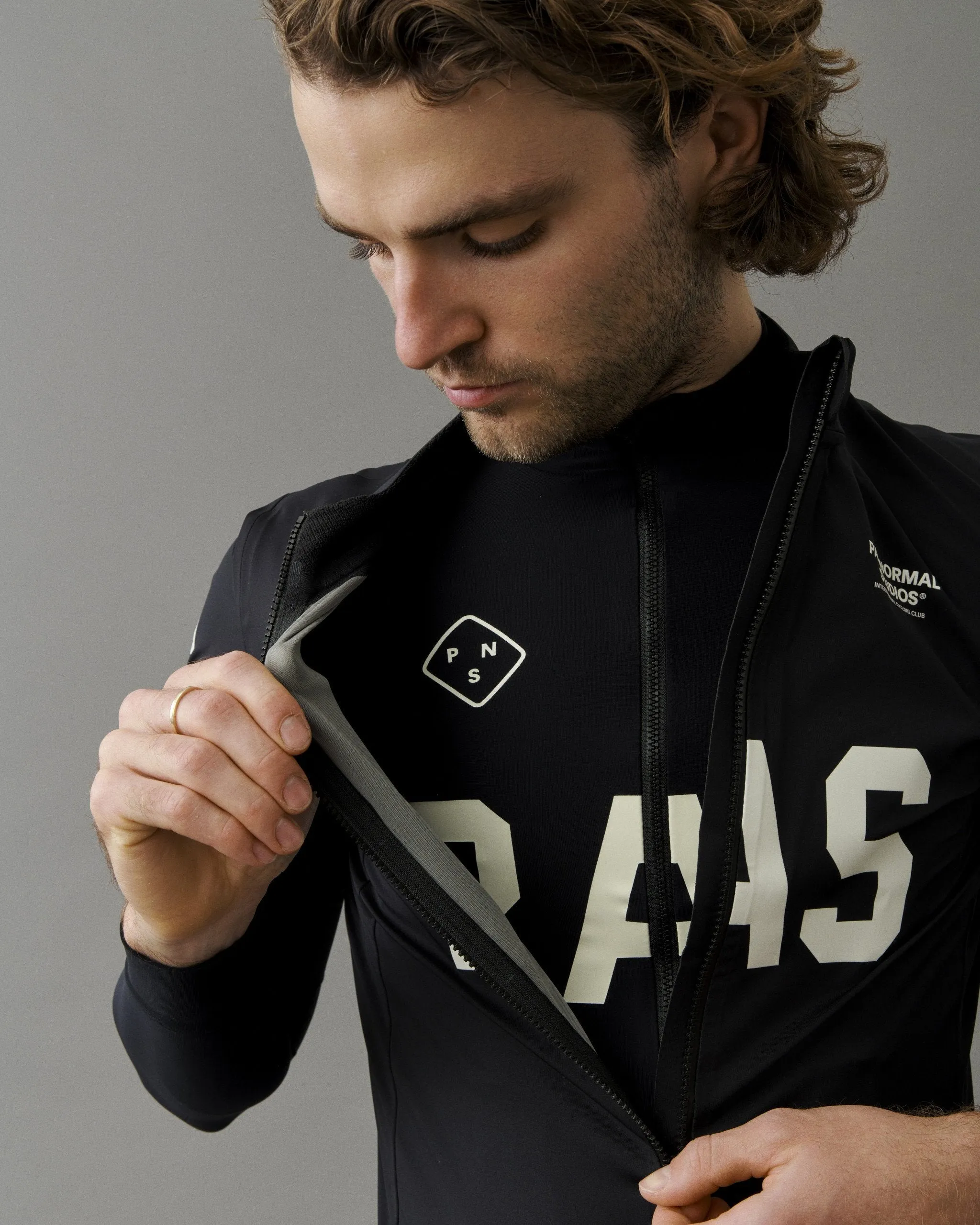 Pas Normal Studios - PAS Pro Rain Jersey - Black