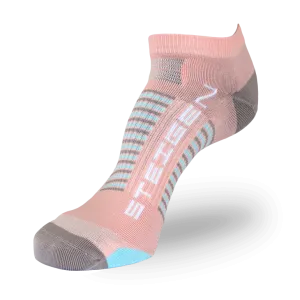 Peach Running Socks Zero Length