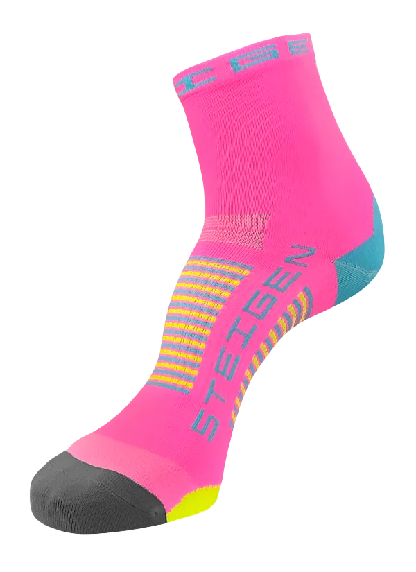 Pink Candy Running Socks ½ Length