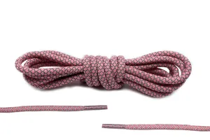 Pink Rope Laces (Reflective)