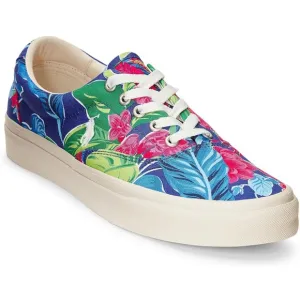 POLO RALPH LAUREN Men's Keaton Pony Canvas Villa Floral Sneakers - NEW