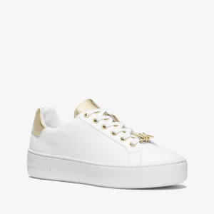 Poppy Two-Tone Faux Leather Sneaker