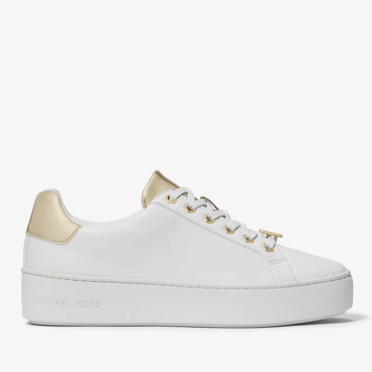 Poppy Two-Tone Faux Leather Sneaker