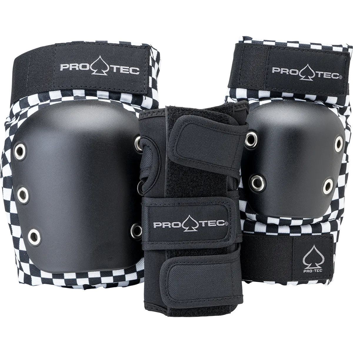 ProTec - Junior Set (Checker | Butterfly Straps)