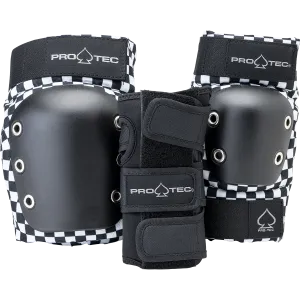 ProTec - Junior Set (Checker | Butterfly Straps)