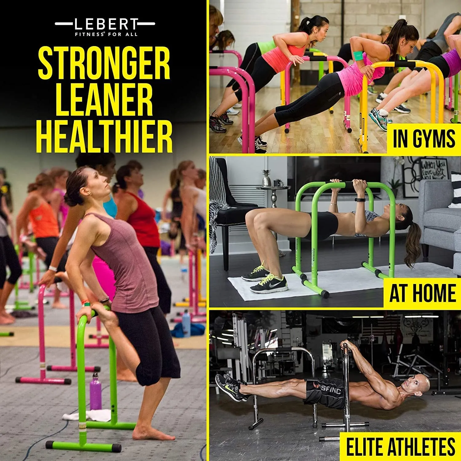 Pull Up Bar Body Strengthener Home Gym Exercise Equipment Dipping Station