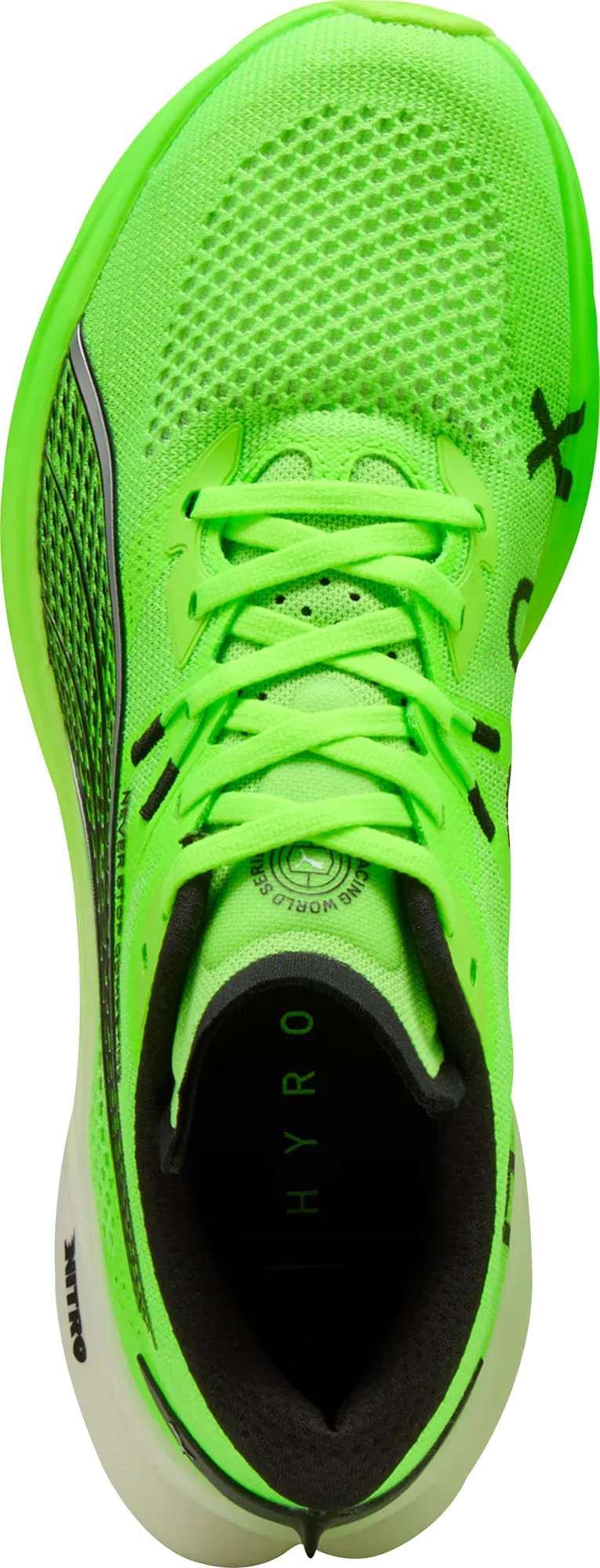Puma Deviate Nitro 3 HYROX Mens Running Shoes - Green