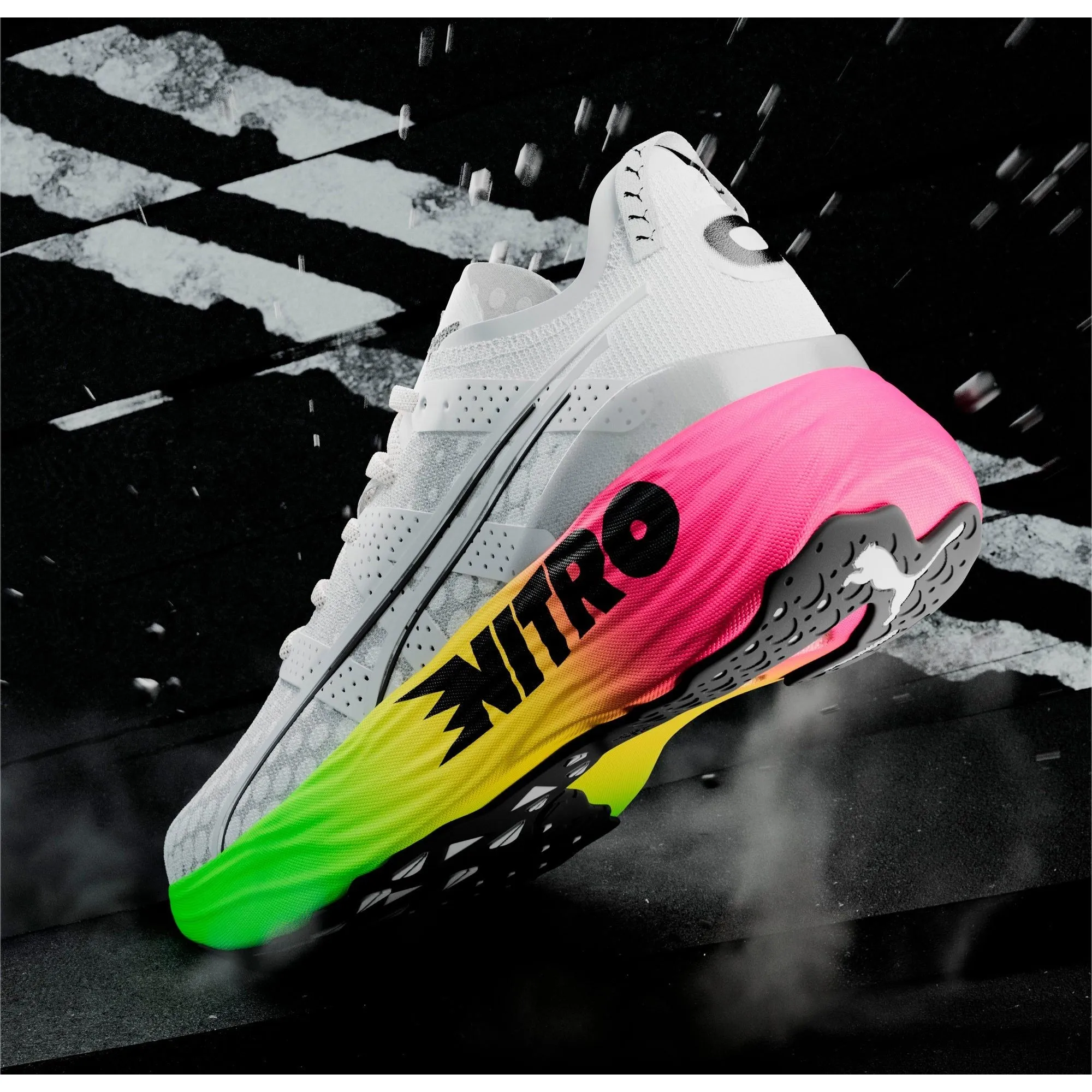 Puma ForeverRun Nitro Mens Running Shoes - White