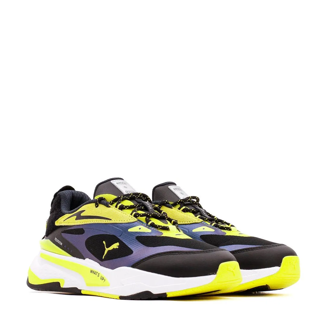 Puma Men RS Fast x Emoji Silver Yellow Black 375374-01
