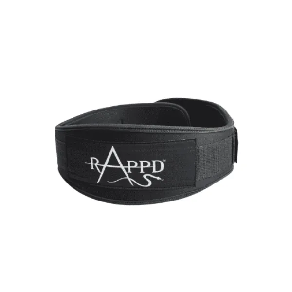 Rappd 9mm Neoprene 4"  Heavy Duty Weight Lifting Belts