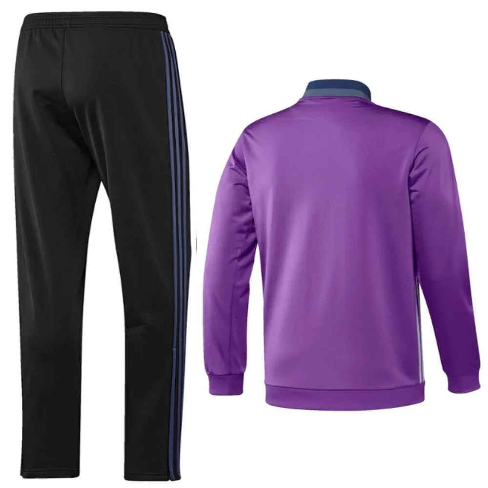 Real Madrid Jogging Training Soccer Tracksuit 2016/17 Purple - Adidas