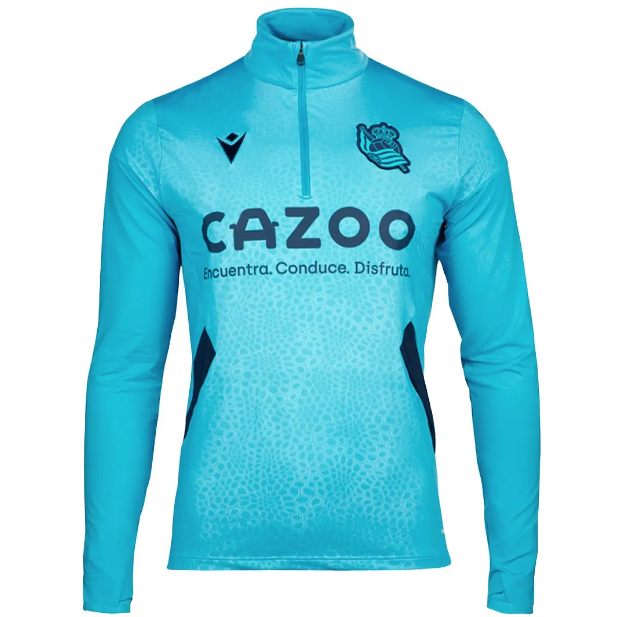 Real Sociedad soccer technical training tracksuit 2022/23 - Macron