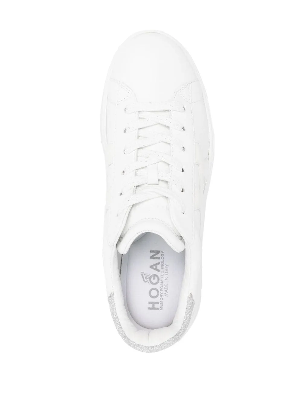 Rebel leather sneakers