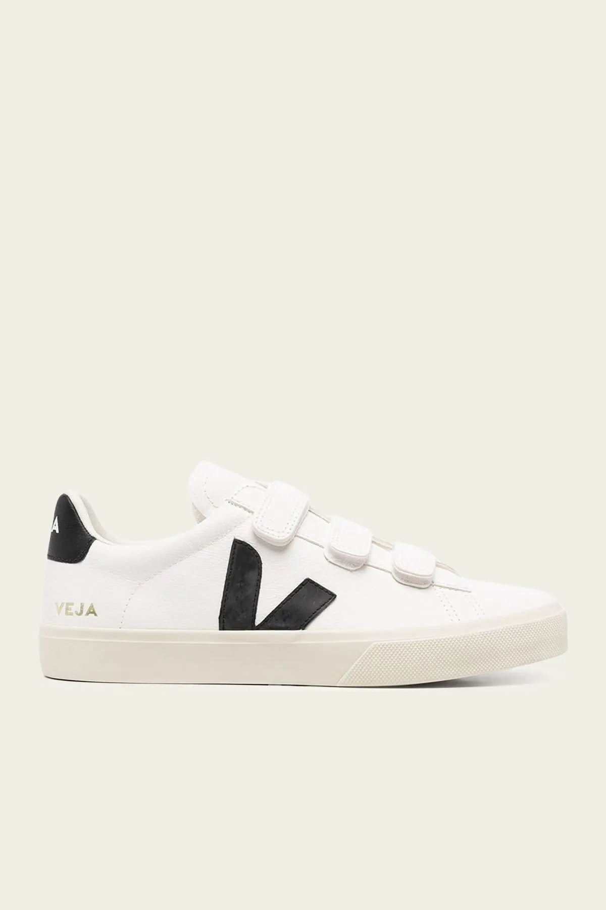 Recife Chromefree Leather Men Sneaker in White Black