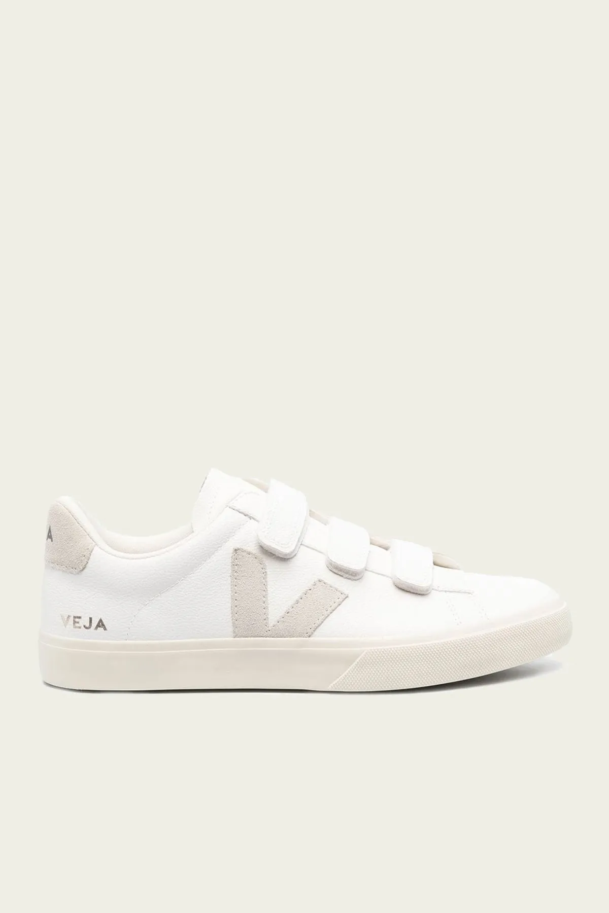 Recife Chromefree Leather Sneaker in White Natural
