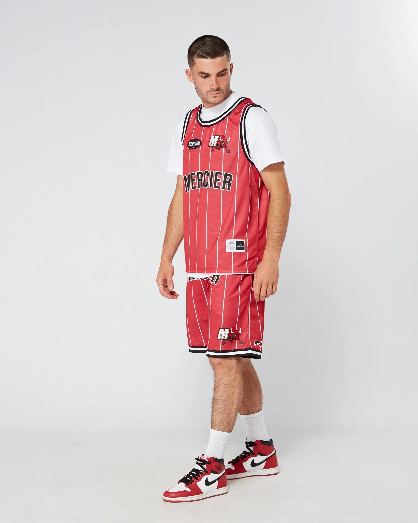 Red Mercier Crawford Basketball Vest