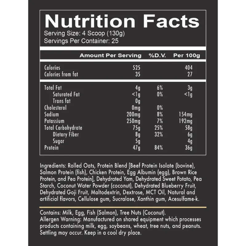 RedCon1 MRE Meal Replacement 3.42kg