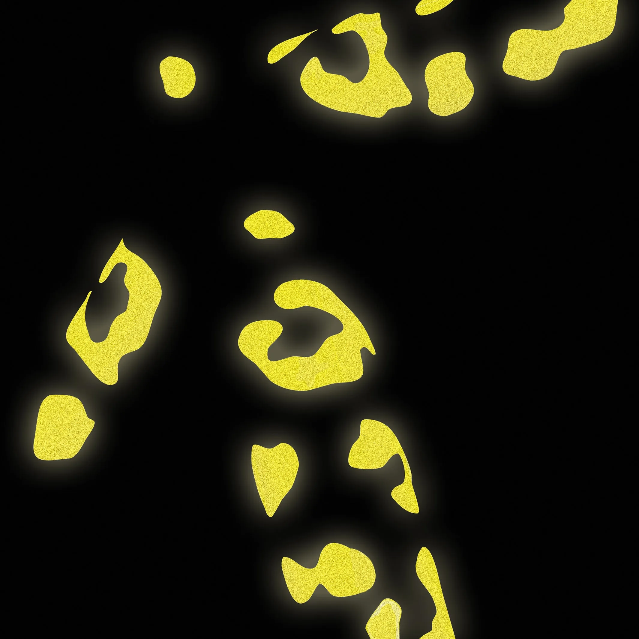 Reflective Leopard Print Stickers