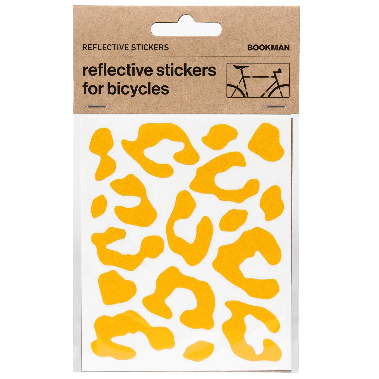 Reflective Leopard Print Stickers