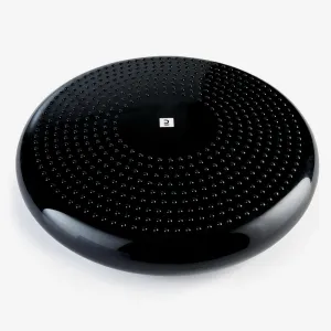 Reversible and Adjustable Fitness Balance Cushion - Black