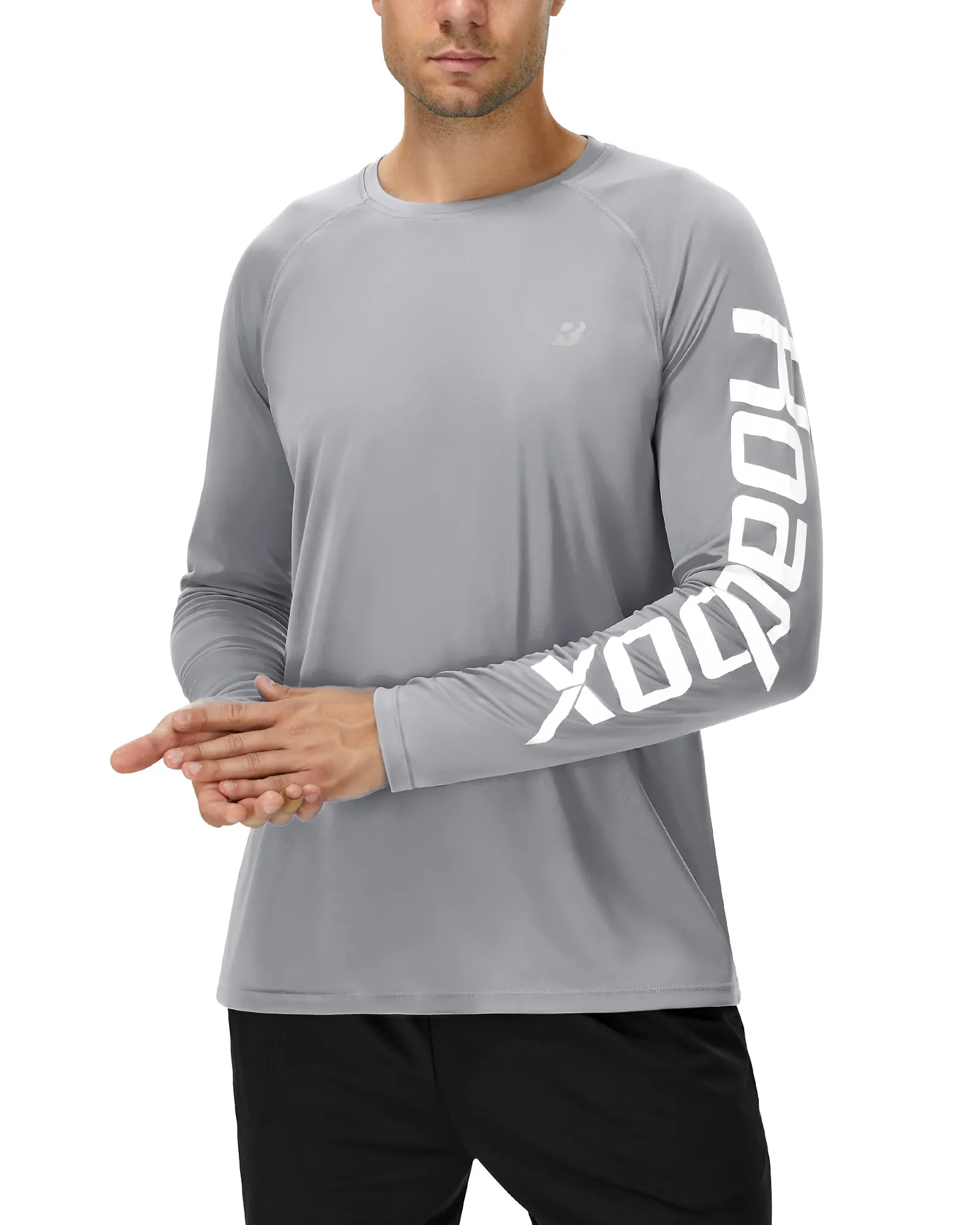 Roadbox Fishing Shirts for Men Long Sleeve UV Sun Protection Tee Tops UPF 50 