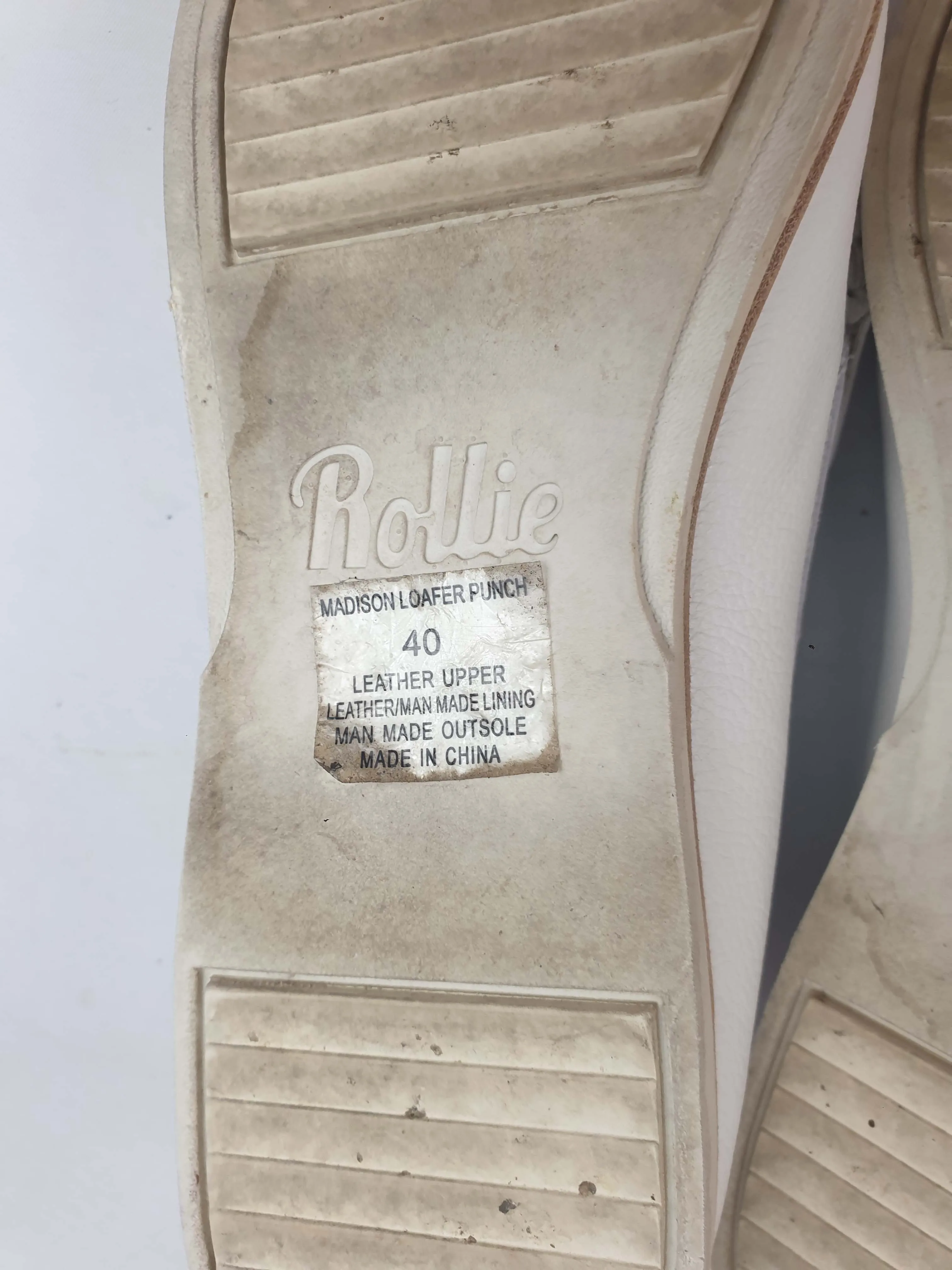 Rollie madison loafer punch shoes size 40 (as new)