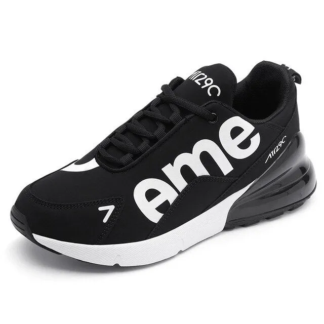 Running Shoes for Men Brand New Jogging Sneaker Air Sole Breathable Mesh Lace-up Outdoor cushioning Training Fitness Sport Shoes