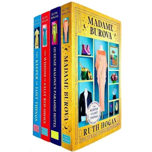 Ruth Hogan 4 Books Collection Set (The Wisdom of Sally Red Shoes, Queenie Malone's Paradise Hotel)