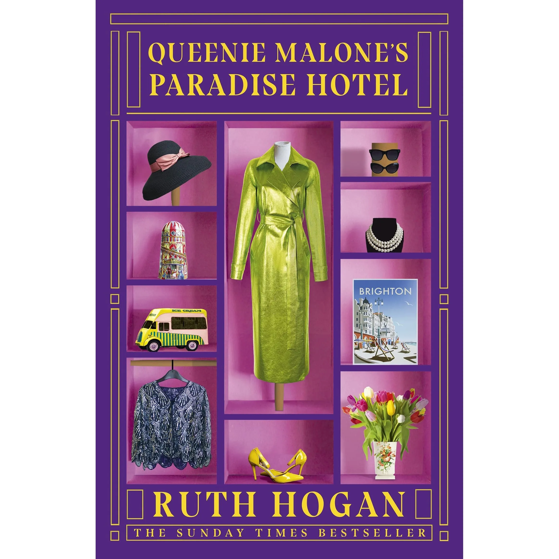 Ruth Hogan 4 Books Collection Set (The Wisdom of Sally Red Shoes, Queenie Malone's Paradise Hotel)