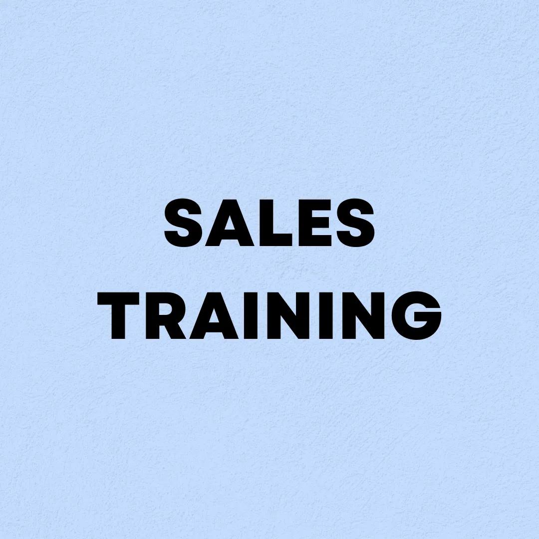 Sales Training