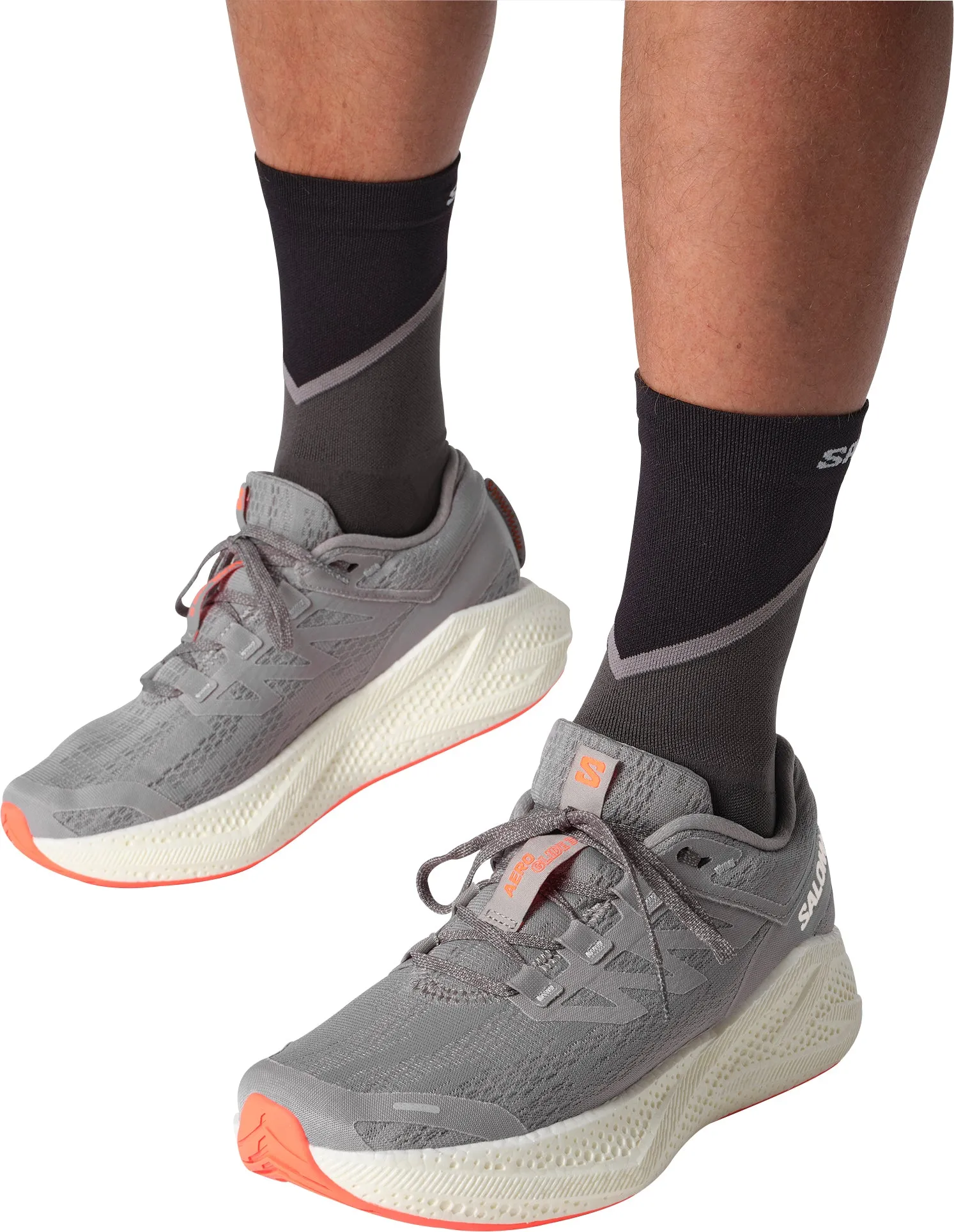 Salomon Aero Glide 3 Mens Running Shoes - Grey