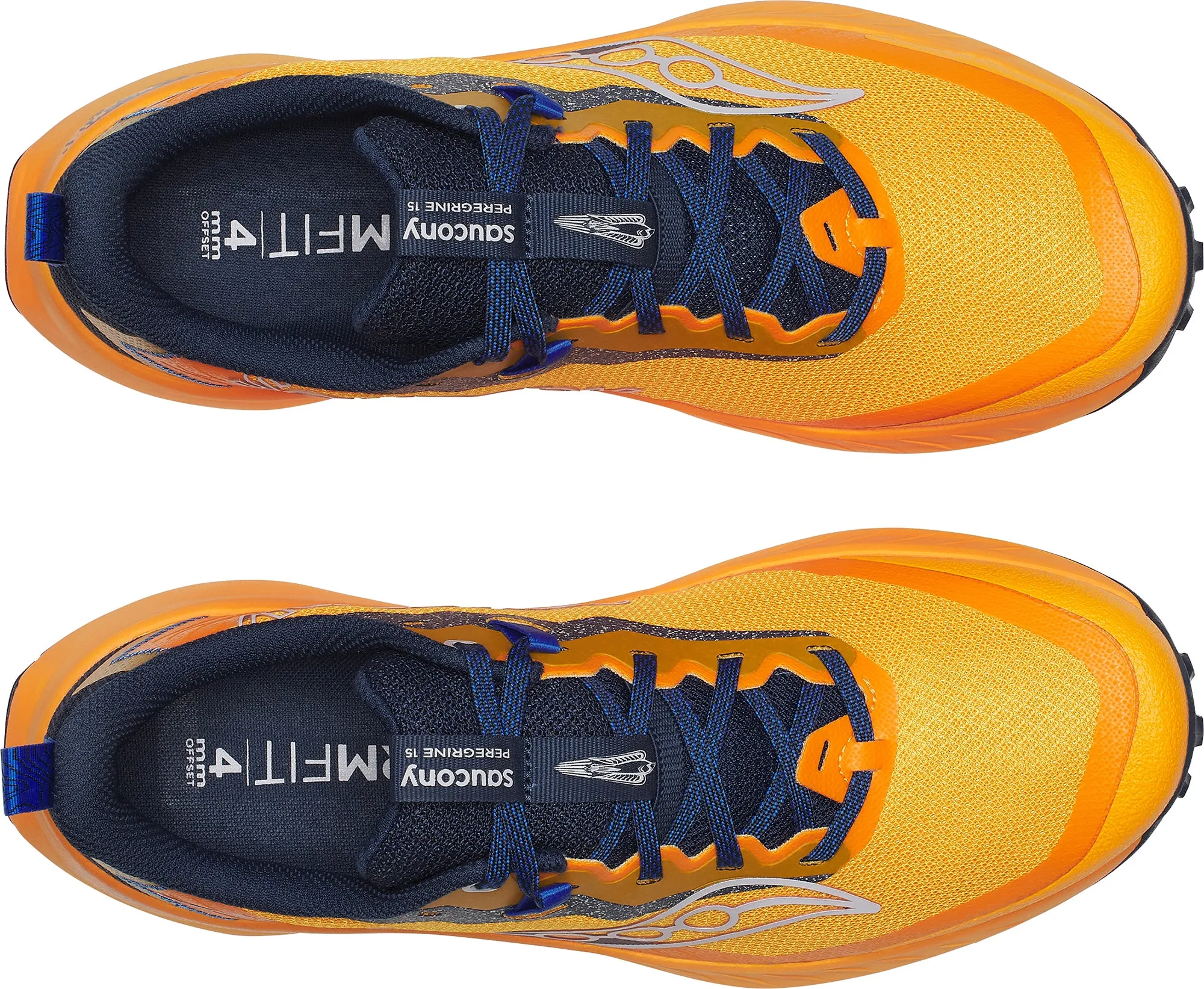 Saucony Peregrine 15 Mens Trail Running Shoes - Orange