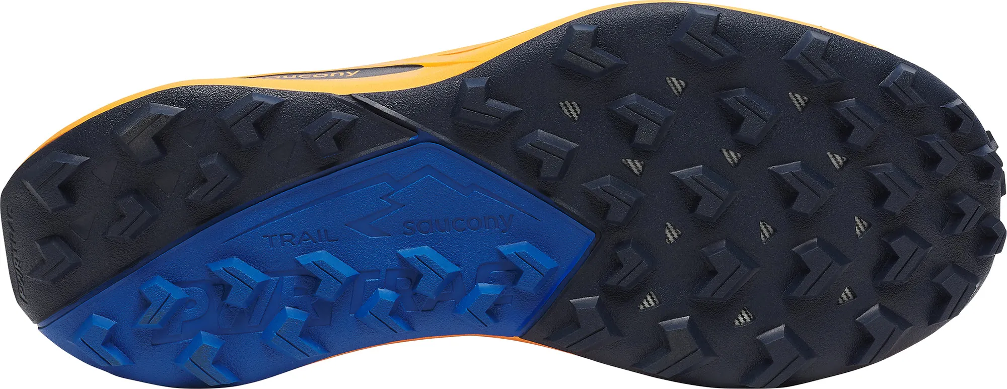 Saucony Peregrine 15 Mens Trail Running Shoes - Orange