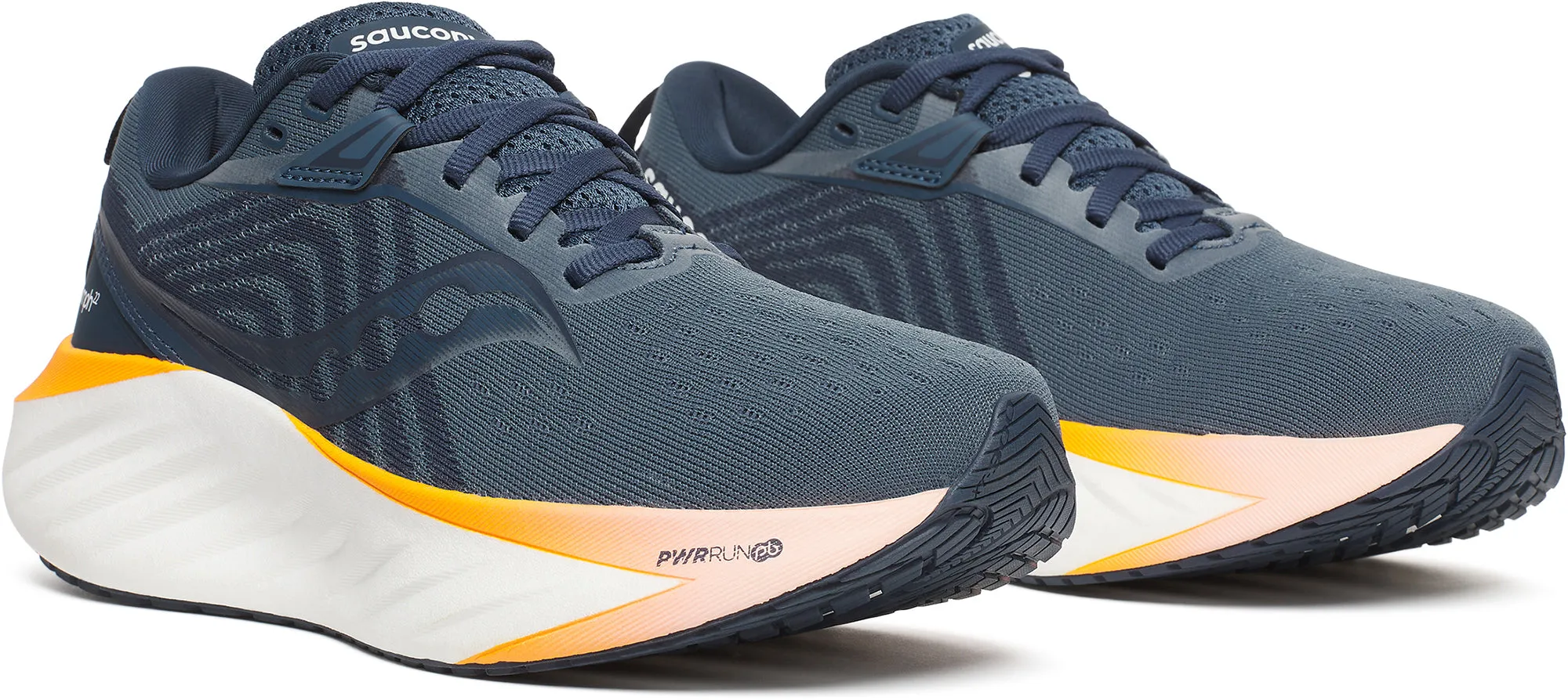 Saucony Triumph 22 Womens Running Shoes - Blue