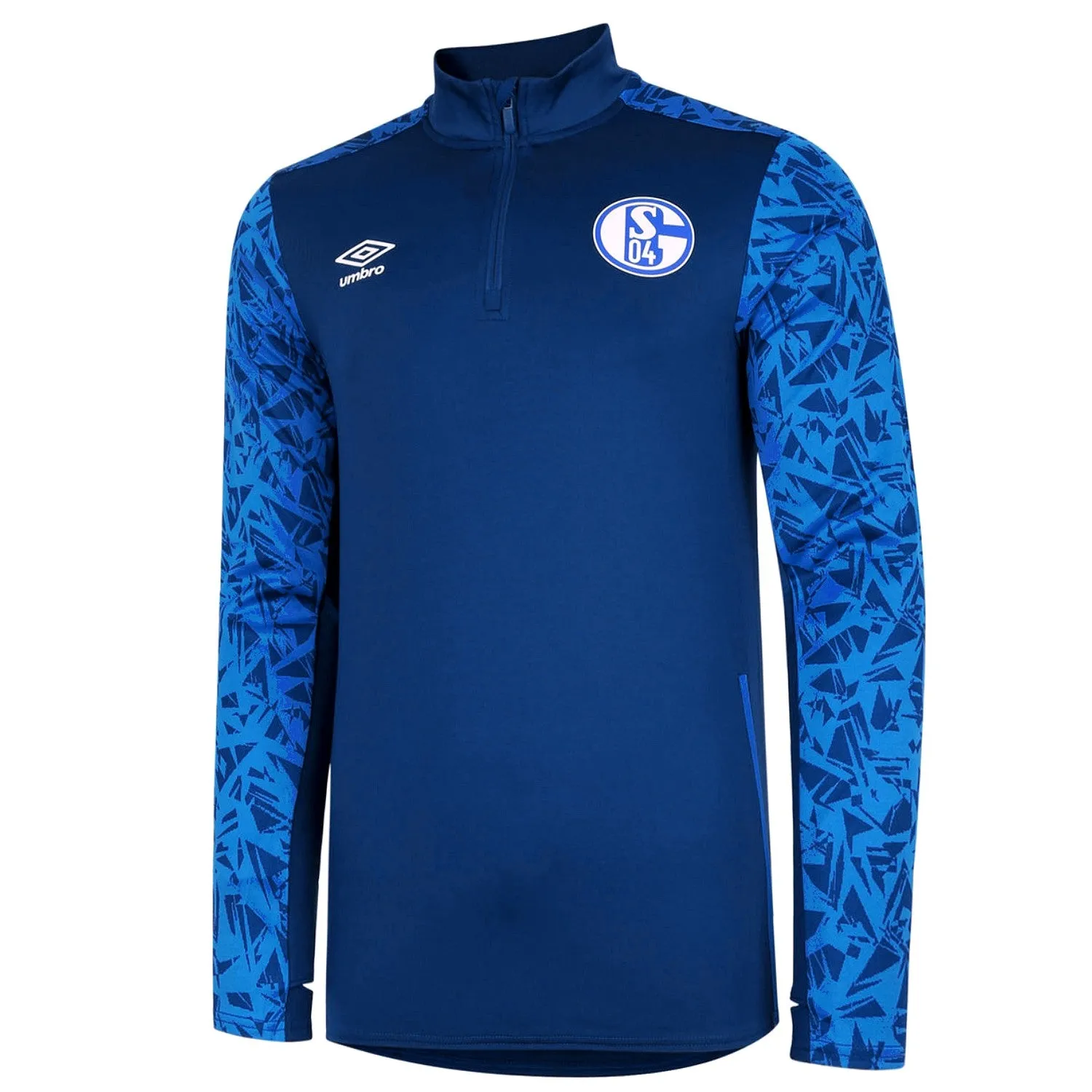 Schalke 04 navy training technical Soccer tracksuit 2020/21 - Umbro