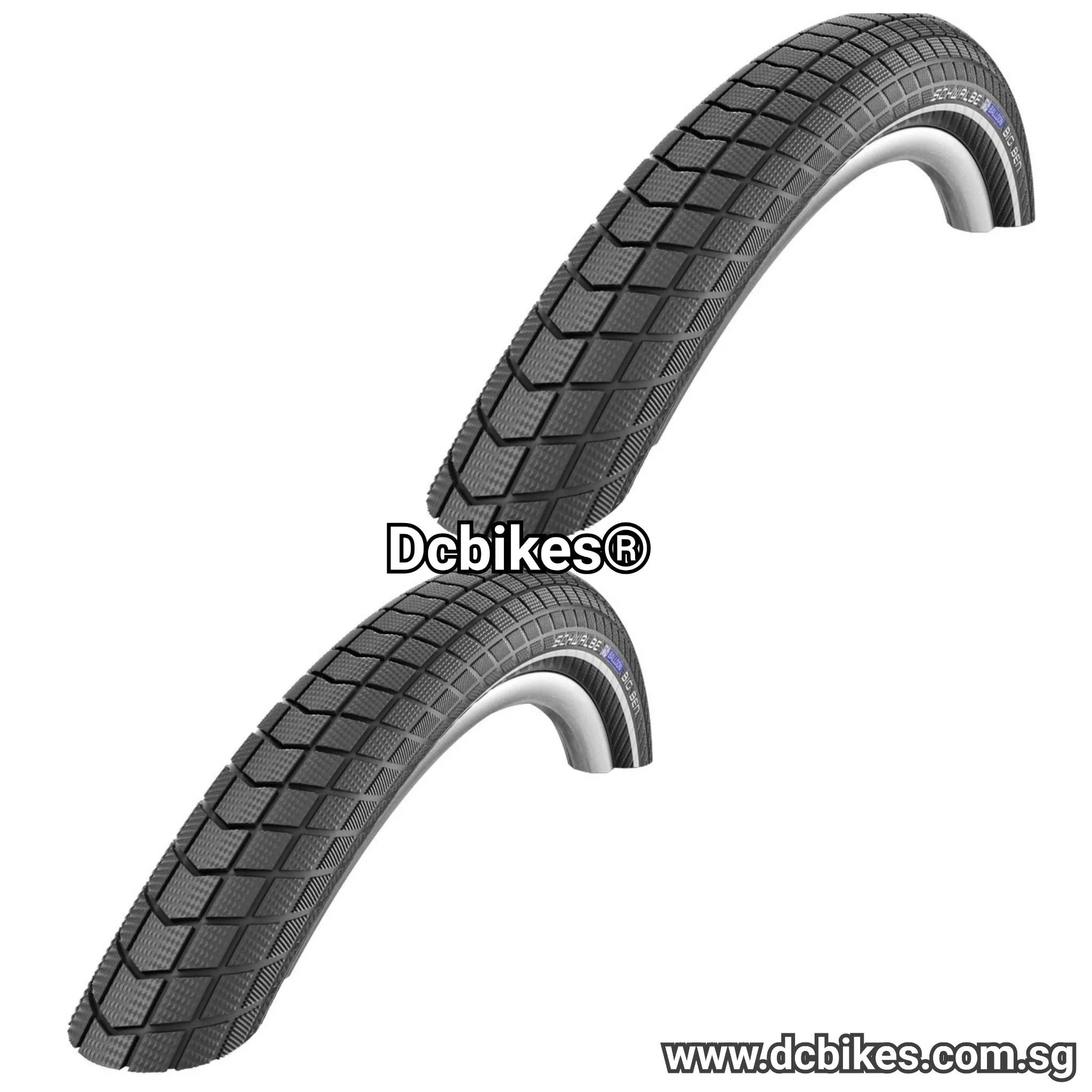 Schwalbe 20 | 24 | 26 X 2.15 Big Ben Plus Reflex Wired Tyres (2 Tires)